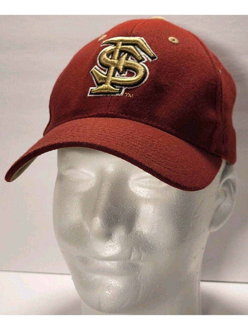Zephyr Florida State Seminoles Adult Sz Small Maroon/Gold Baseball Cap NCAA
